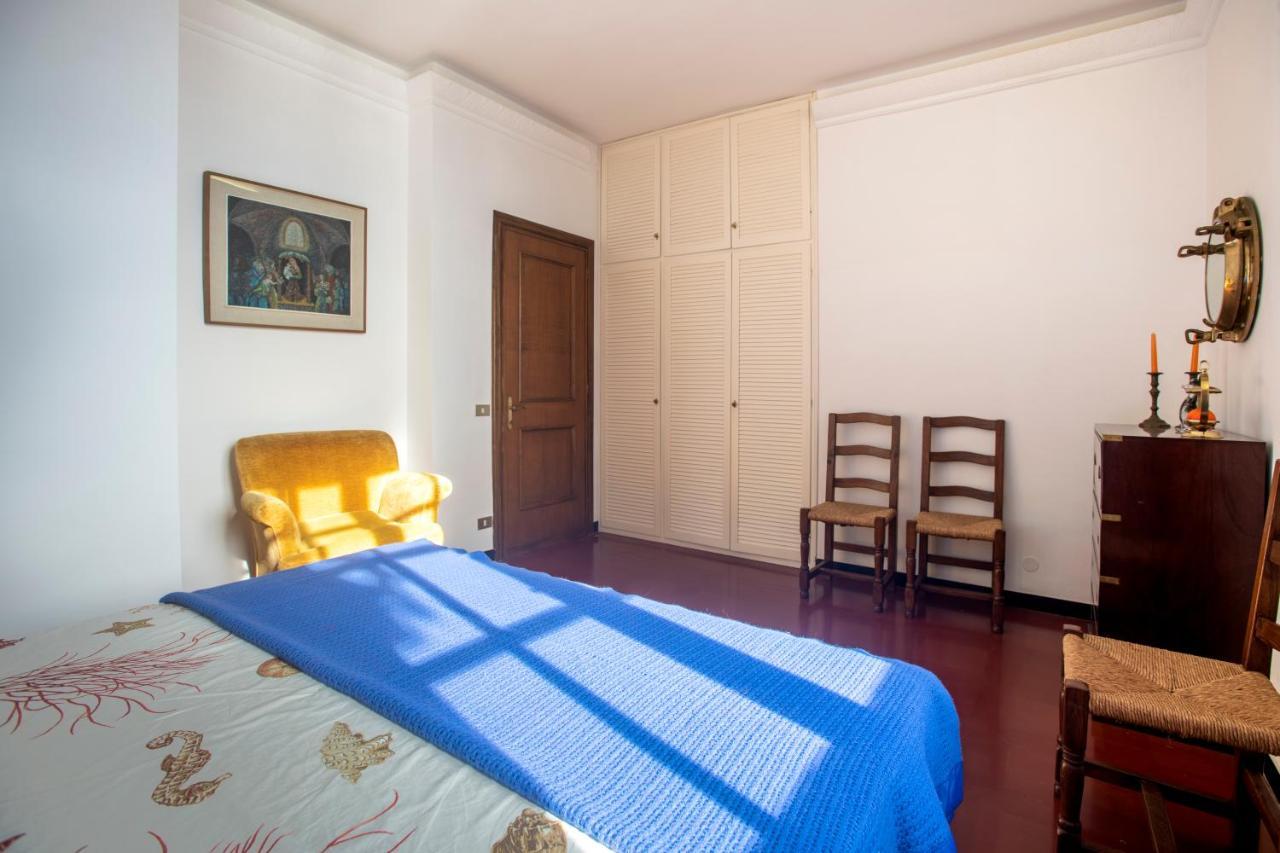 080 - La Villa Storica Il Vigneto 45B, Terrazza Sul Mare - Parcheggio Privato Gratis Moneglia Ngoại thất bức ảnh